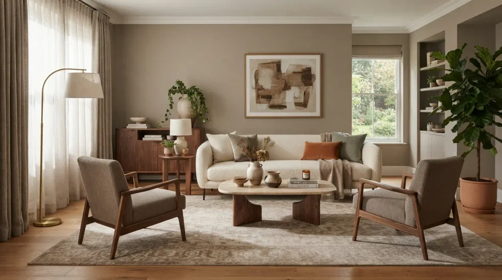 Furnishings are the furniture and other decorative or functional items used to equip a room.
