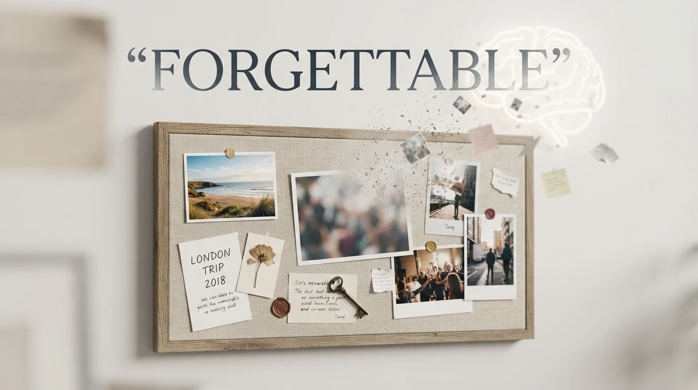 synonym for forgettable