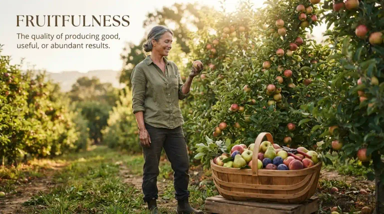 synonym for fruitfulness