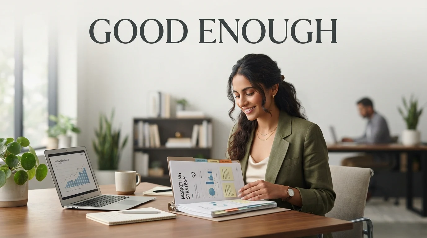 Synonym for good enough describing something that meets an acceptable standard