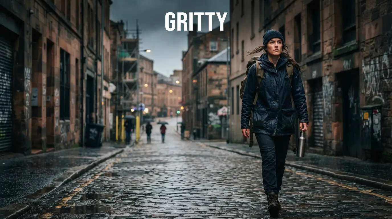 synonym for gritty