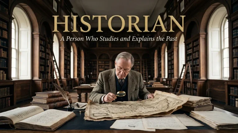 synonym for historian