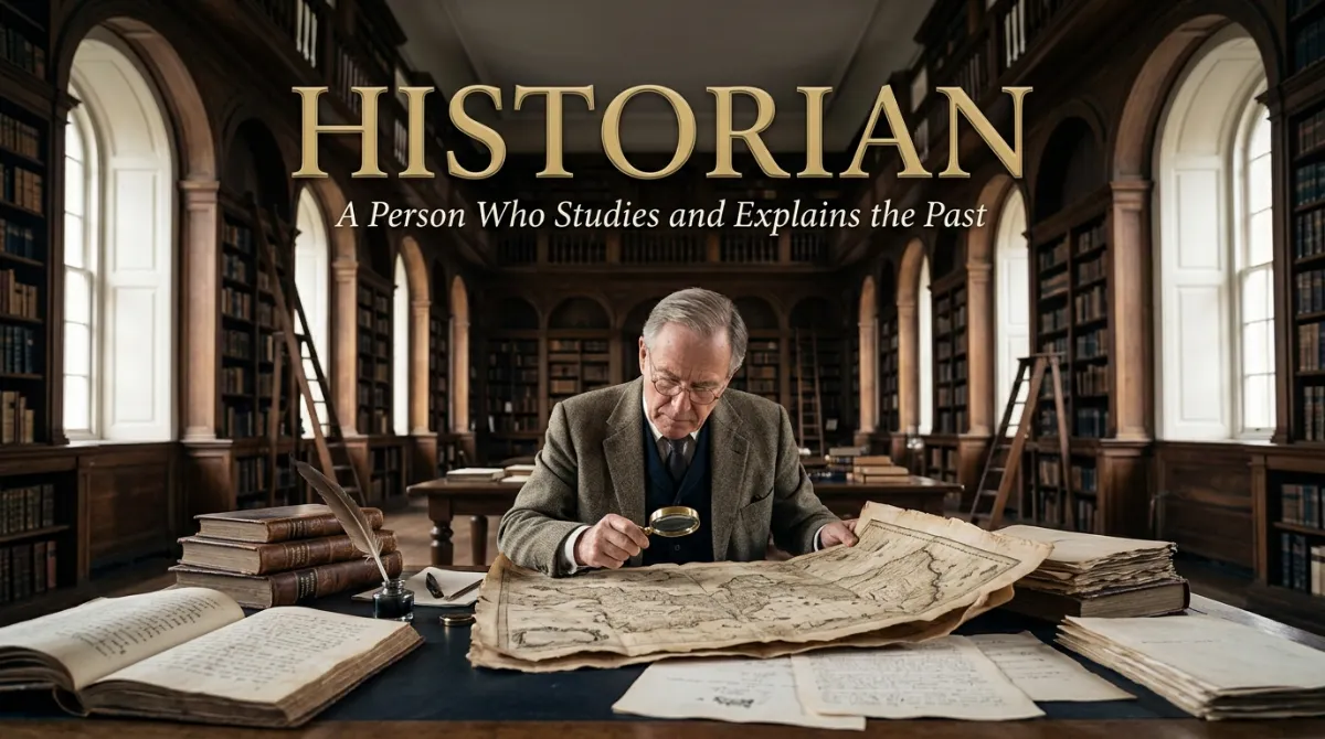 synonym for historian